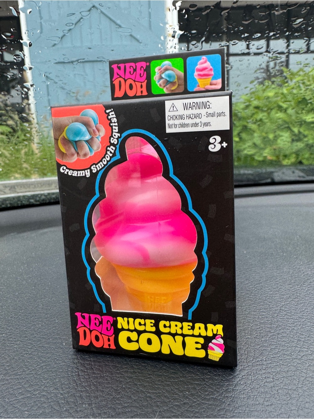 NeeDoh Nice Cream Cone PINK 100% AUTHENTIC